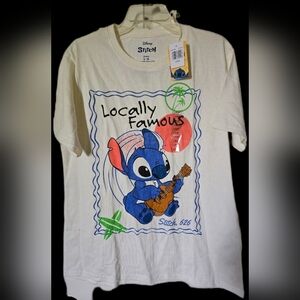 NWT Disney Stitch "Locally Famous"  T‑Shirt